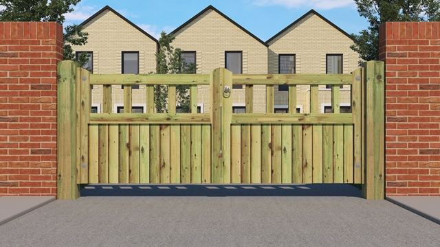 Shorter Front Entrance Gates